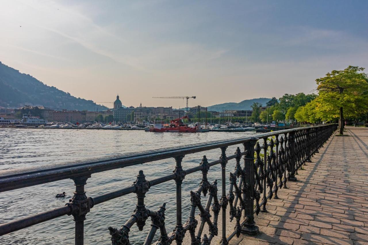 5 Min Historic Center Luxury White Lotus Mansion Apartment Комо Екстериор снимка